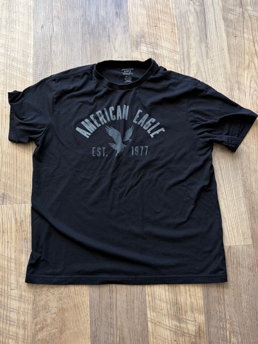 Men's AE Super Soft Standard Fit Logo Graphic T-Shirt